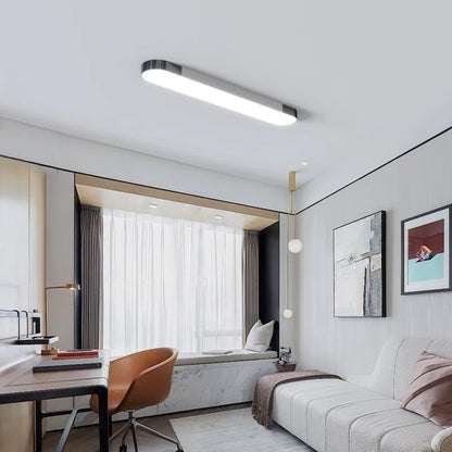 Cherron 1 - Light 100cm LED Flush Mount