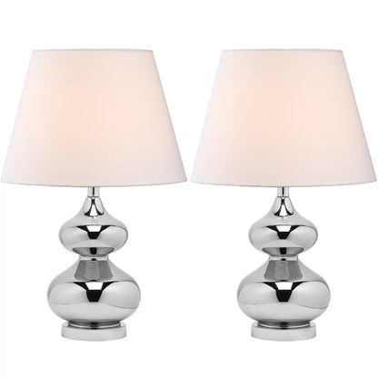 Pluto 60.96cm Blue Table Lamp Set (Set of 2)