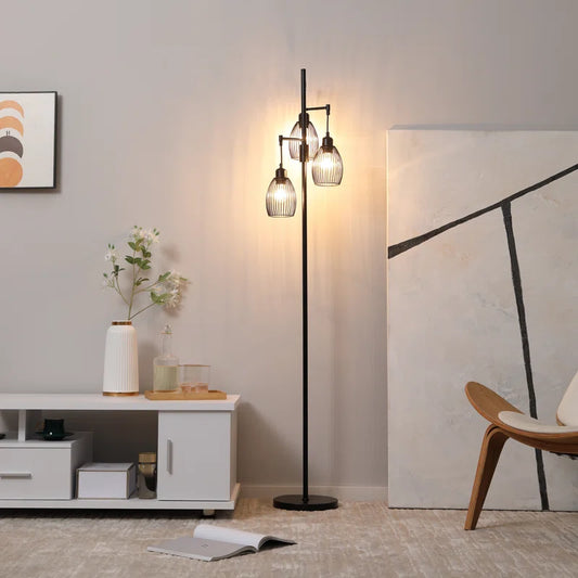 Bendersville 170.5cm Beige Tree Floor Lamp
