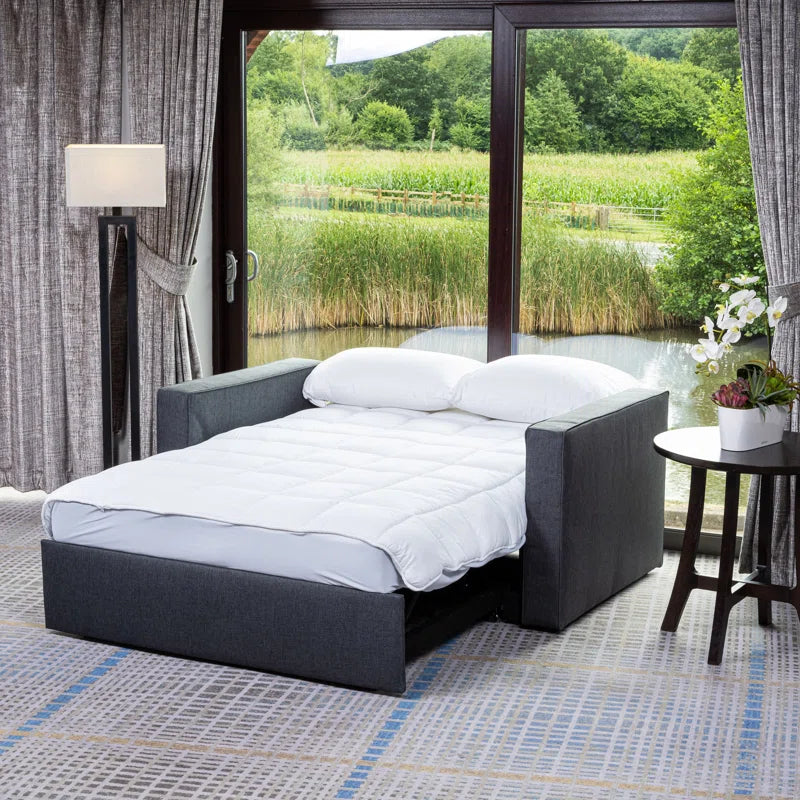Bevers 2 Seater Upholstered Sleeper