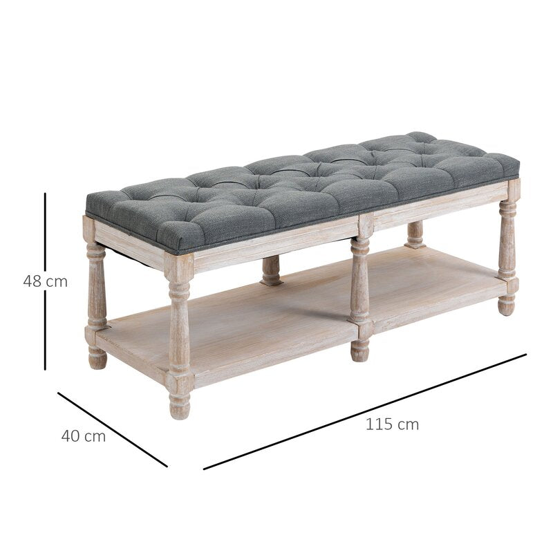 Mae Upholstered Storage Bench