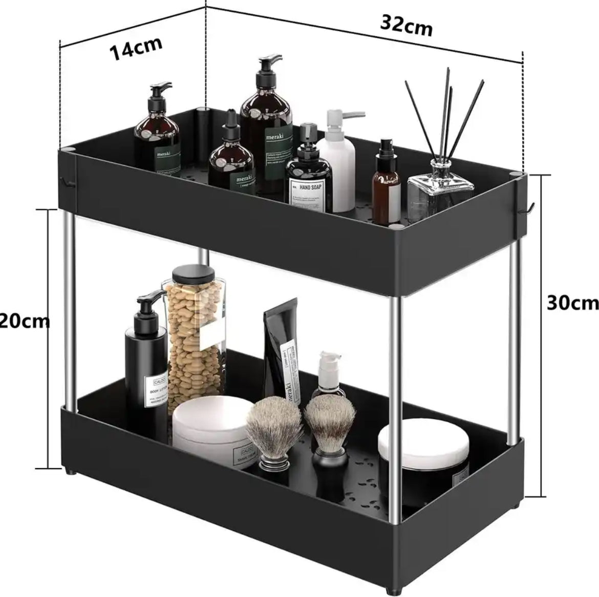 Kitchen Under Sink Storage Organizer