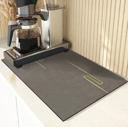 Large Kitchen Absorbent Draining Mat