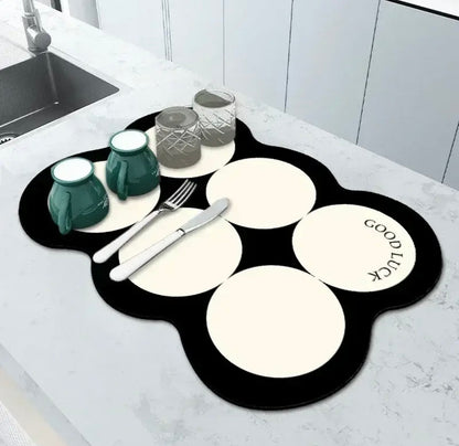Large Kitchen Absorbent Draining Mat