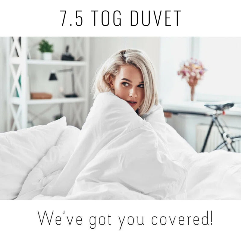 Hollowfiber 7.5 Summer All Year Round Light Weight Tog Duvet