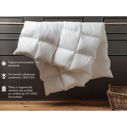 Hungarian Goose Feather & Down 10.5 Tog Duvet