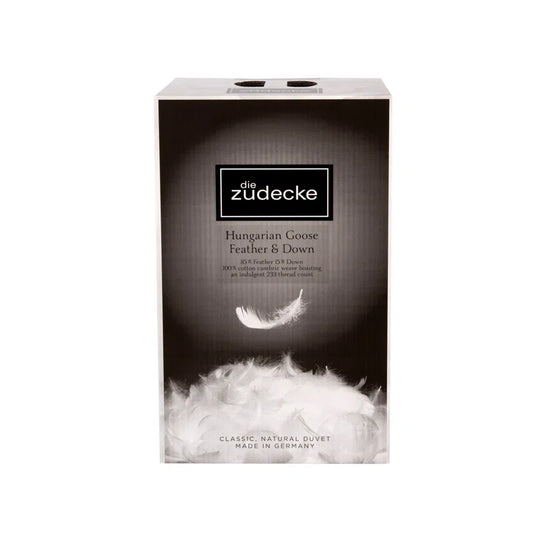 Hungarian Luxury Goose Feather & Down 13.5tog Duvet Downpass Certified - Hypoallergenic