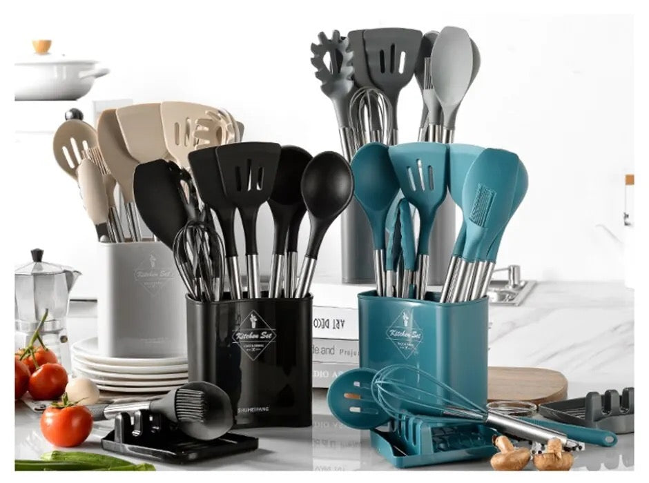 Silicone Kitchen Utensil Set