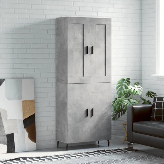 Mikaayil 4 Door Manufactured Wood Wardrobe