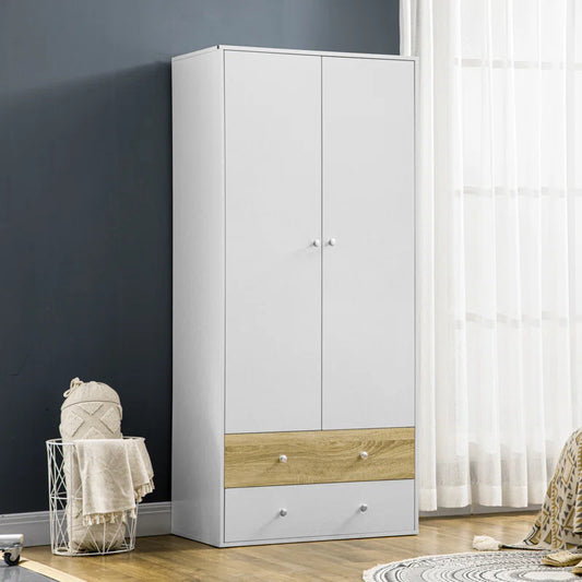 Karalin 2 Door Manufactured Wood Wardrobe
