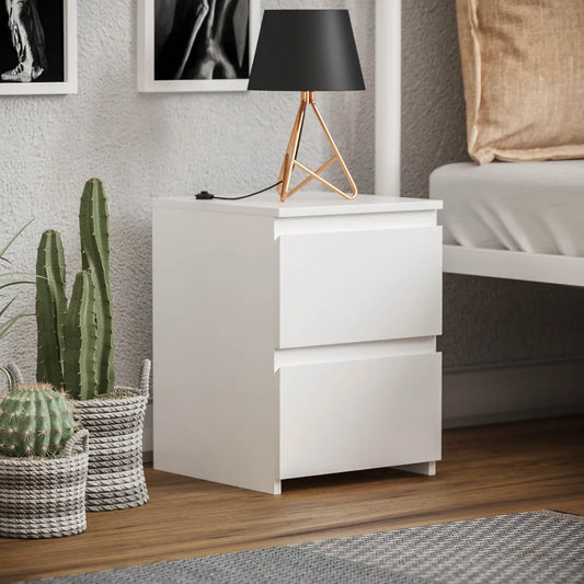 Cunha Manufactured Wood Bedside Table