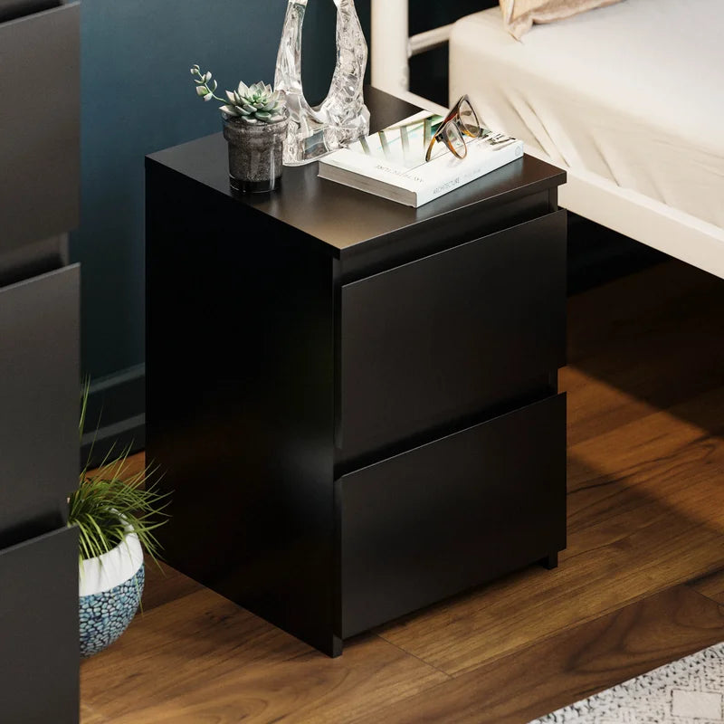 Cunha Manufactured Wood Bedside Table