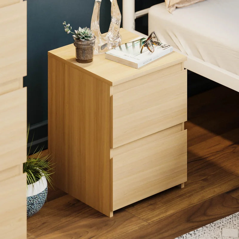 Cunha Manufactured Wood Bedside Table