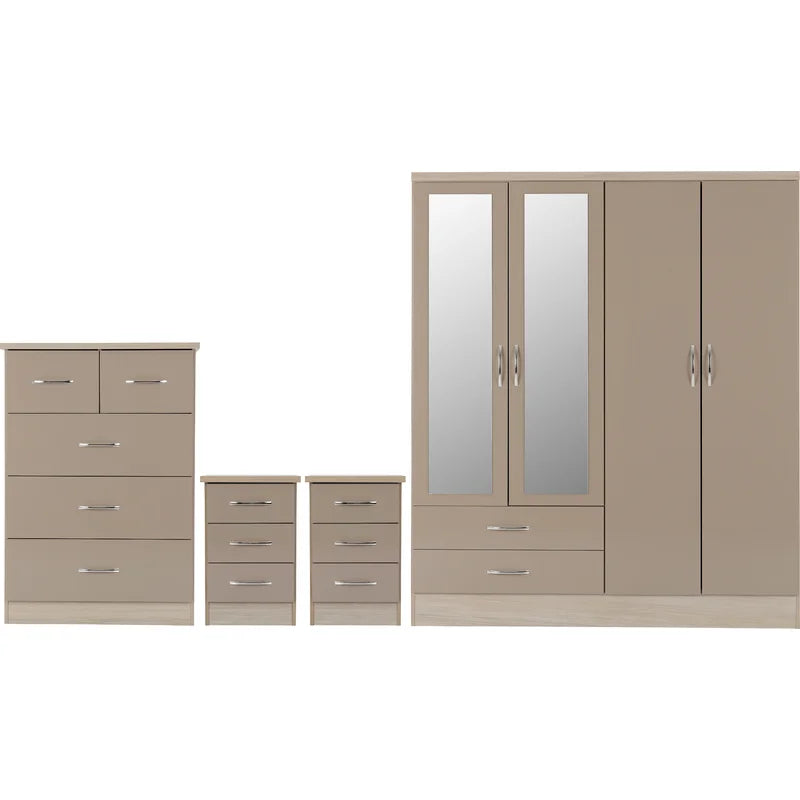 Cascio 4 Piece Bedroom Set