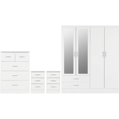 Cascio 4 Piece Bedroom Set