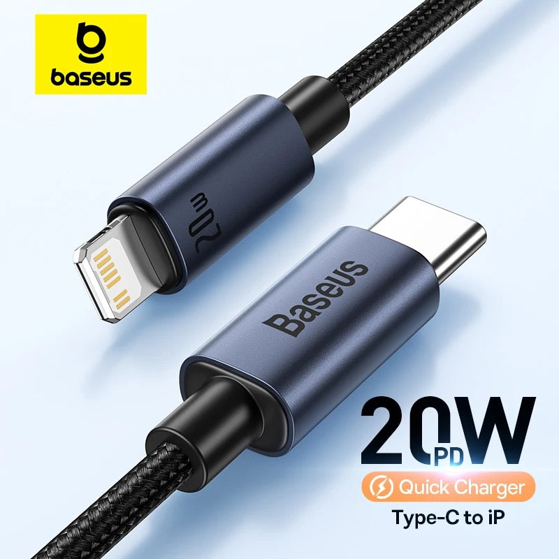 Baseus PD 20W USB C Cable For iPhone