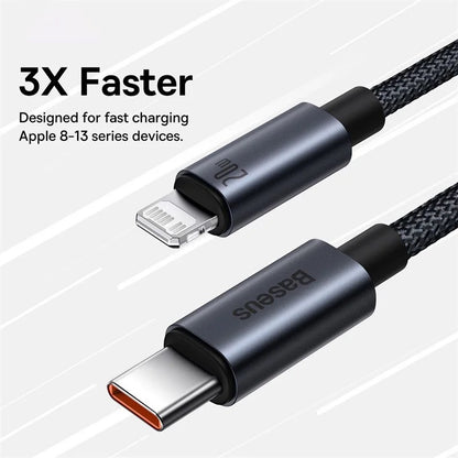 Baseus PD 20W USB C Cable For iPhone