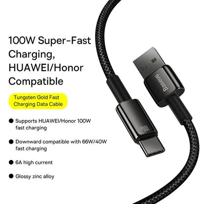 Baseus 100W USB Type C Cable For Samsung