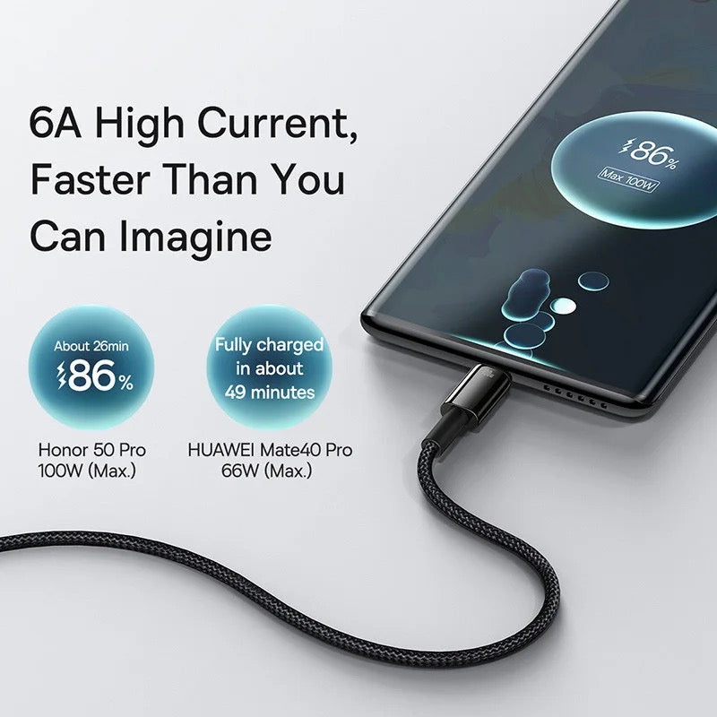 Baseus 100W USB Type C Cable For Samsung