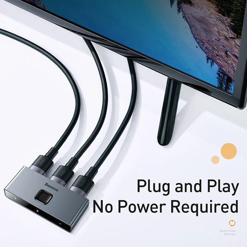 Baseus HDMI-compatible Switcher