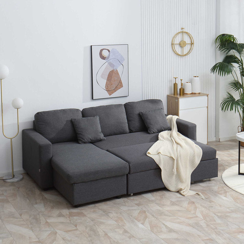 Koryn 2 - Piece Upholstered Corner Sofa