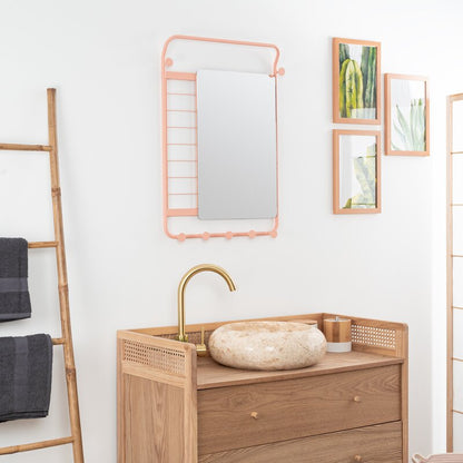 Furness Rectangle Metal Wall Mirror