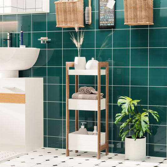 Freestanding Bathroom Shelves