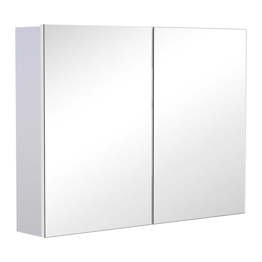 Savana 80cm x 60cm Surface Mount Flat Mirror Cabinet