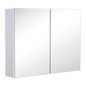 Savana 80cm x 60cm Surface Mount Flat Mirror Cabinet