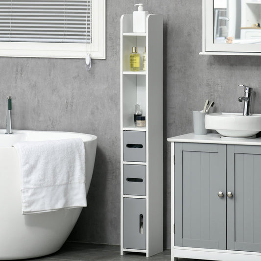 Freestanding Bathroom Storage Furniture Set (Set of 30)