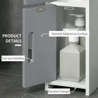 Freestanding Bathroom Storage Furniture Set (Set of 30)
