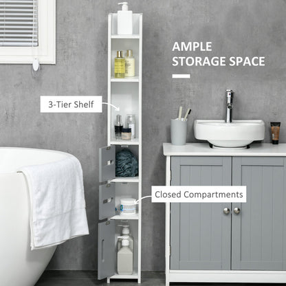 Freestanding Bathroom Storage Furniture Set (Set of 30)