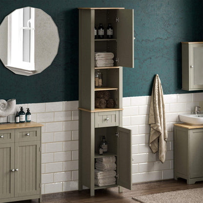 Milano Freestanding Tall Bathroom Cabinet