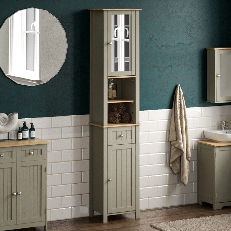 Milano Freestanding Tall Bathroom Cabinet