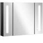 Bathroom 650mm x 900mm Surface Mount Mirror Cabinet with LED Lighting