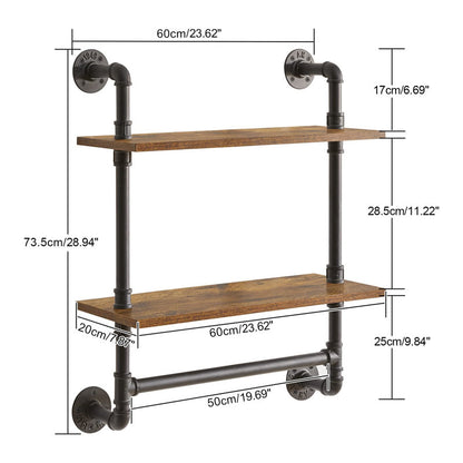 Alea 2 Piece Tiered Shelf