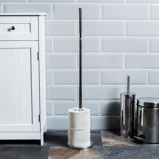 Currahee Free Standing Toilet Roll Holder