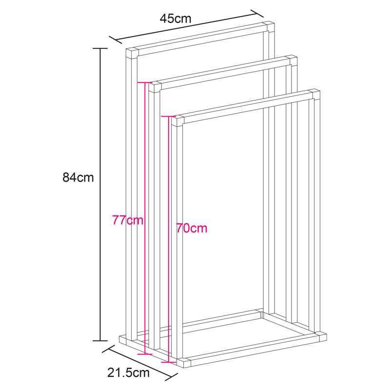 Free-standing Towel Stand
