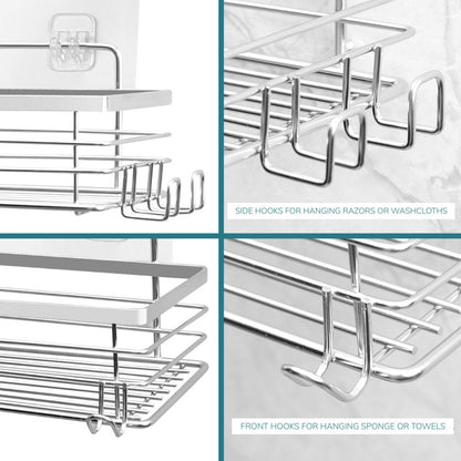 Maez Adhesive Mount Shower Caddy