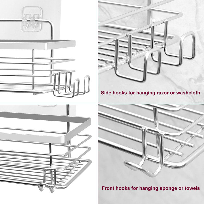 Maez Adhesive Mount Shower Caddy