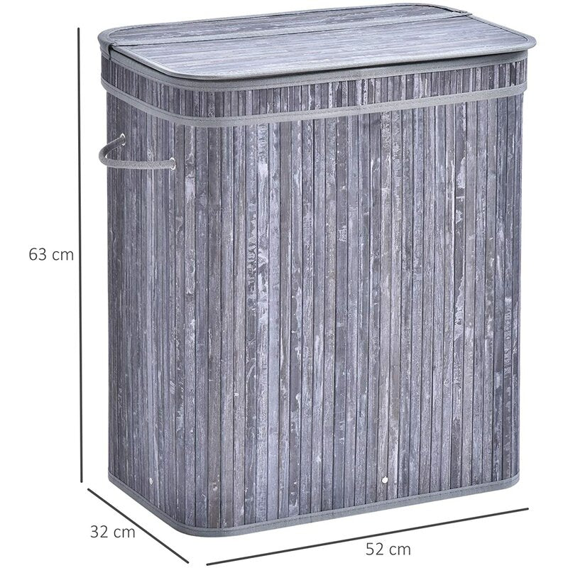 Bamboo Laundry Bin