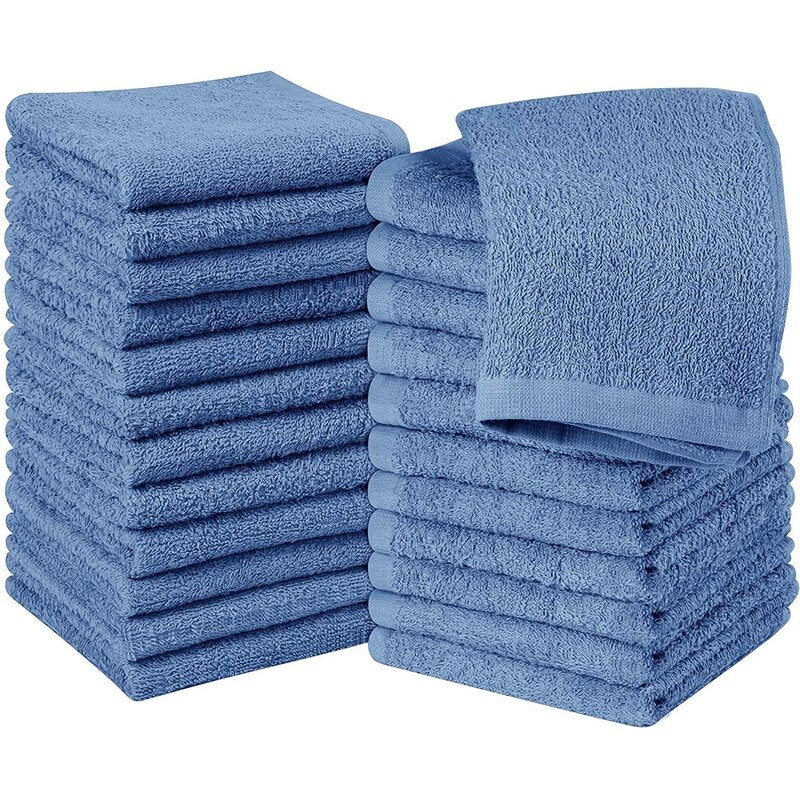 Del Mar Terrycloth Bath Towels - Set of 24 (Set of 24)