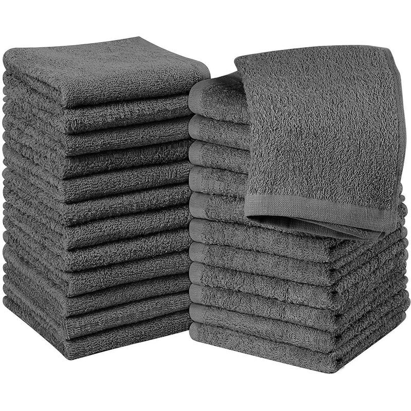 Del Mar Terrycloth Bath Towels - Set of 24 (Set of 24)