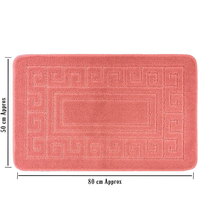 Luxury Greek 2 Piece Bath Rug Set