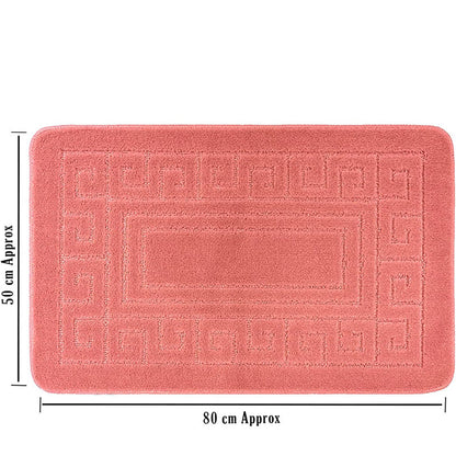 Luxury Greek 2 Piece Bath Rug Set
