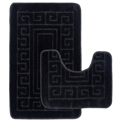 Luxury Greek 2 Piece Bath Rug Set