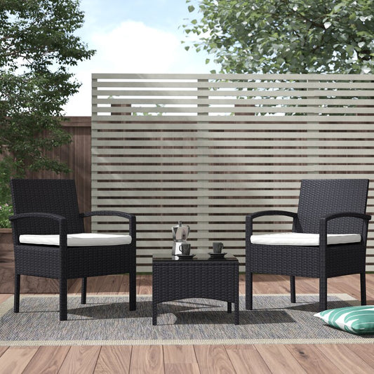 Rossford 2 - Person Outdoor Seating Group with Cushions