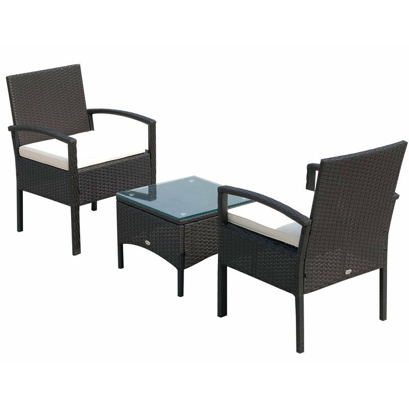 Rossford 2 - Person Outdoor Seating Group with Cushions