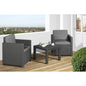 Victoria 2 Seat Balcony Set with Cushions