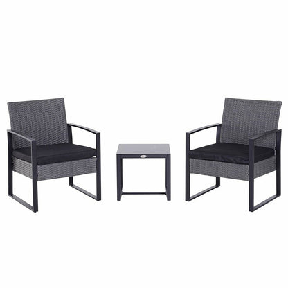 Taube 2 - Person Outdoor Seating Group with Cushions
